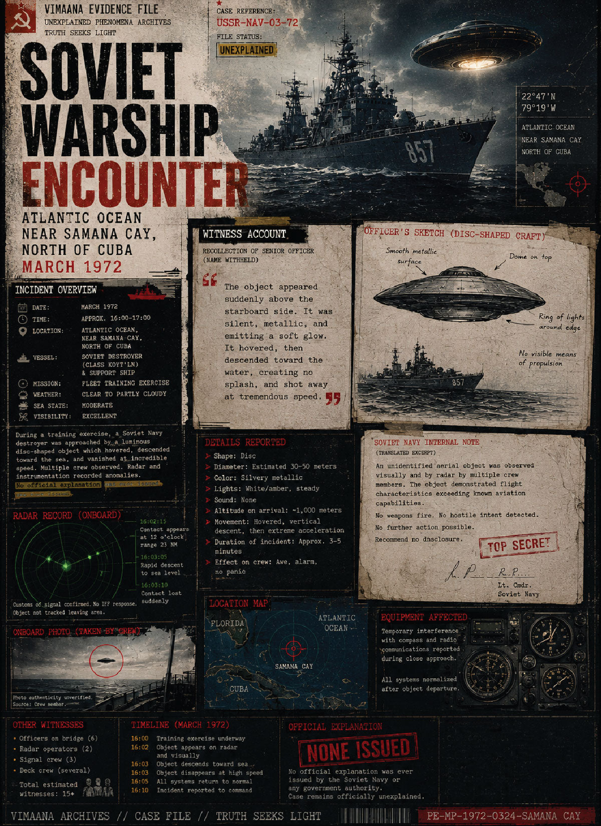 Soviet Warship Encounter: 62 Witnesses and a Mystery in Zimbabwe