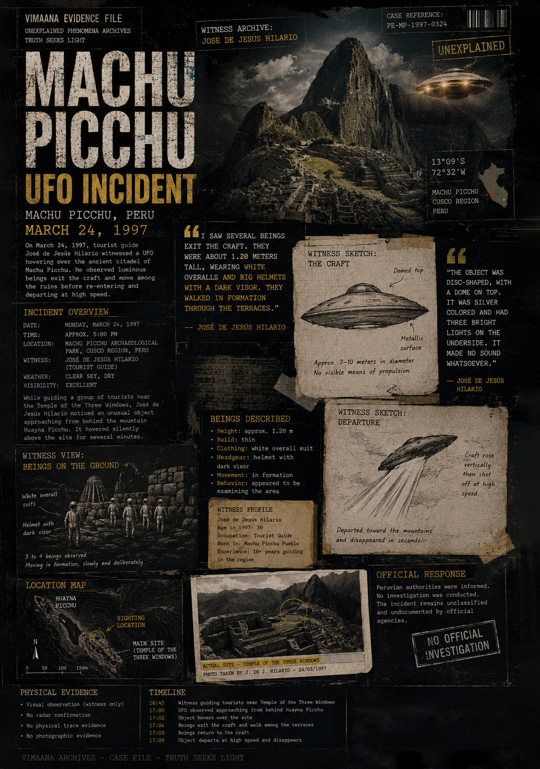 Machu Picchu UFO Incident