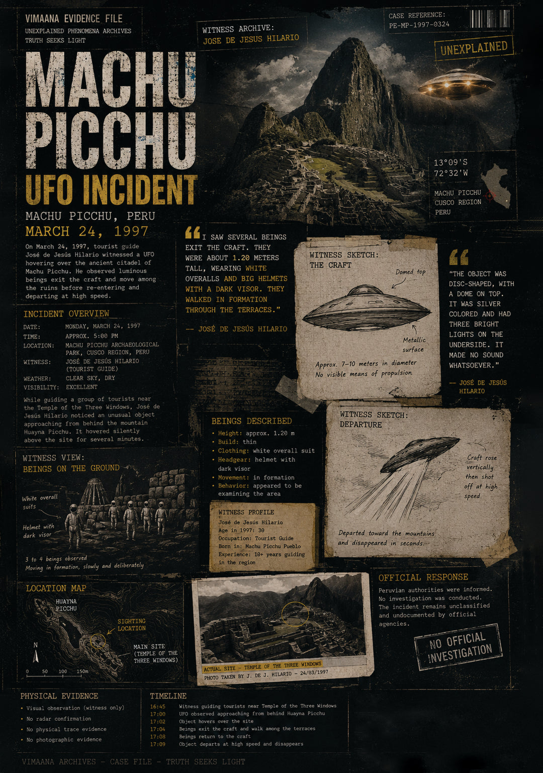Machu Picchu UFO Incident