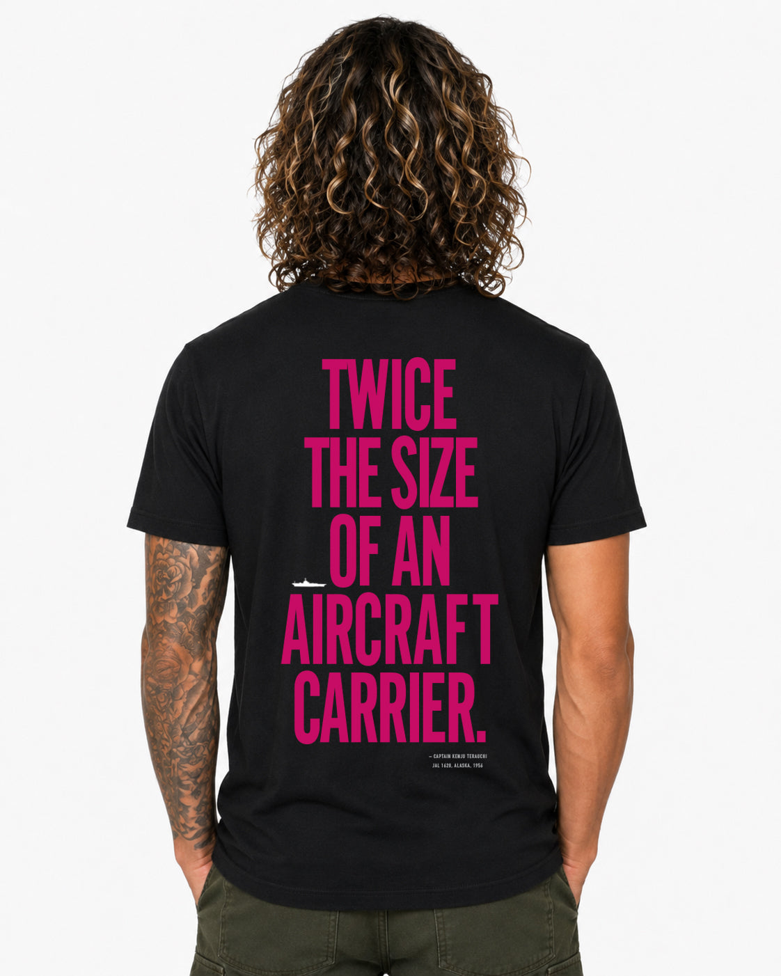 Twice the Size of an Aircraft Carrier