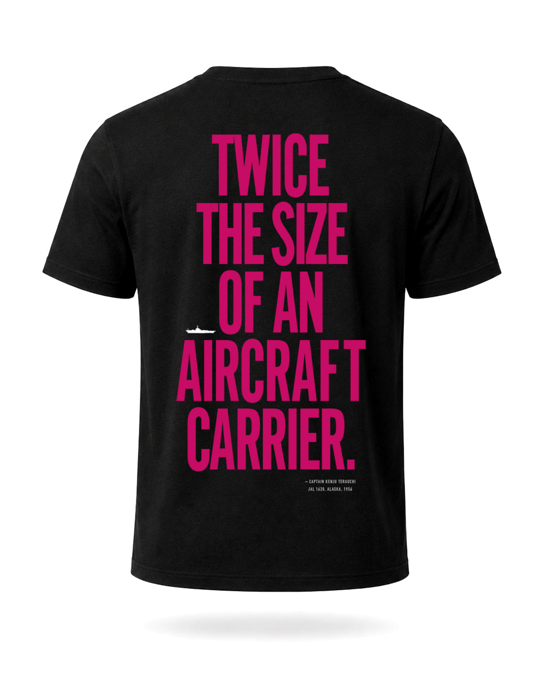Twice the Size of an Aircraft Carrier