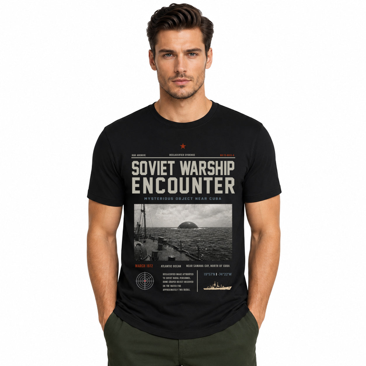 Soviet Warship Encounter