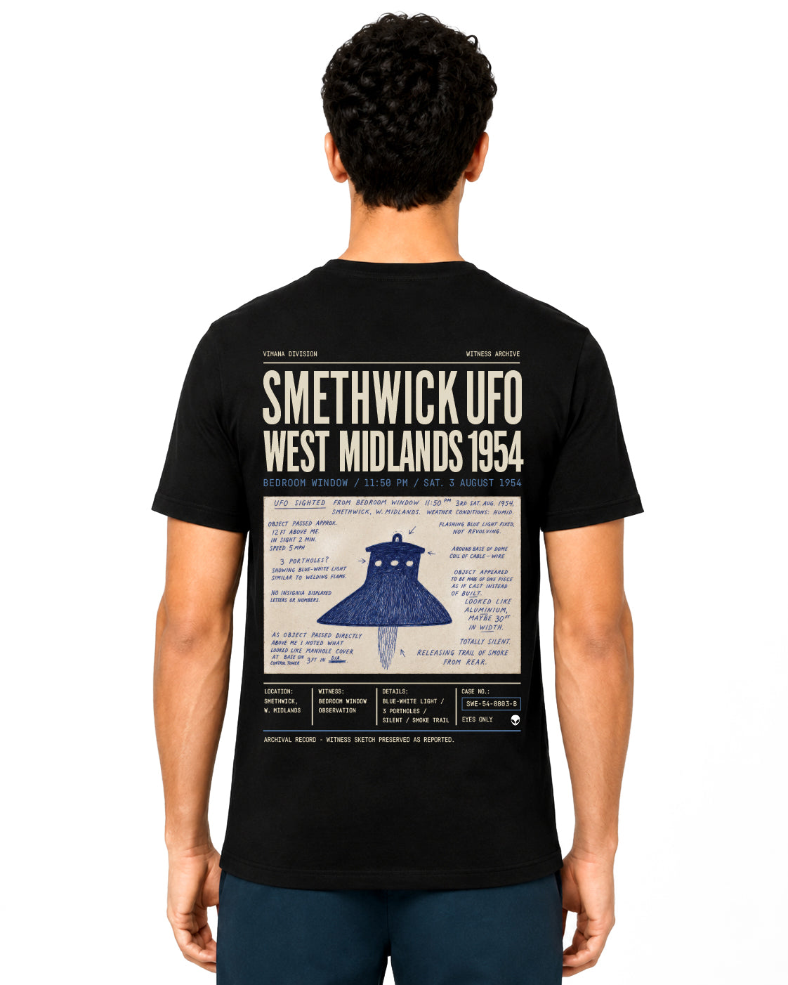 Smithwick UFO West Midlands 1954