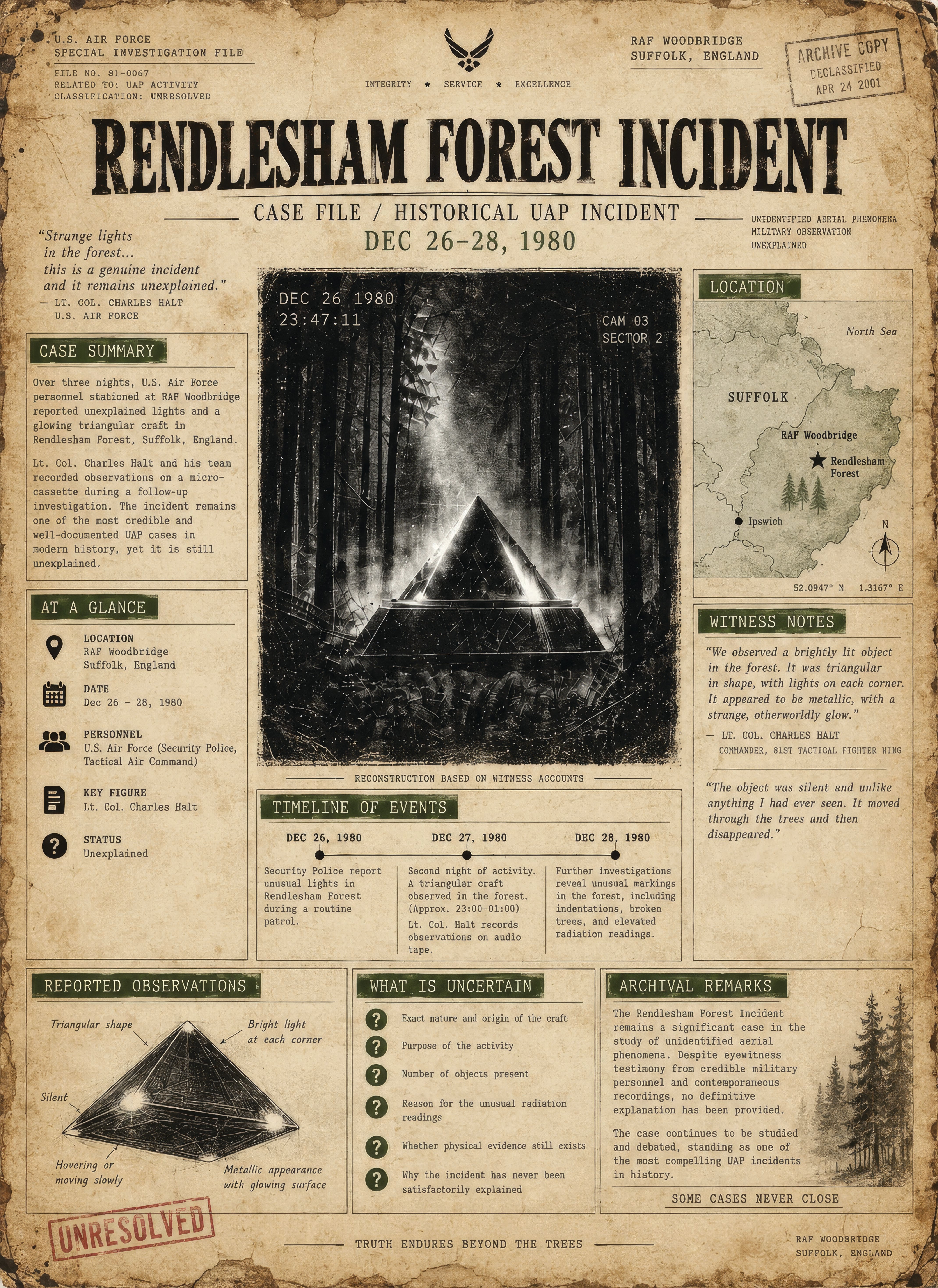 Rendlesham Forest Incident