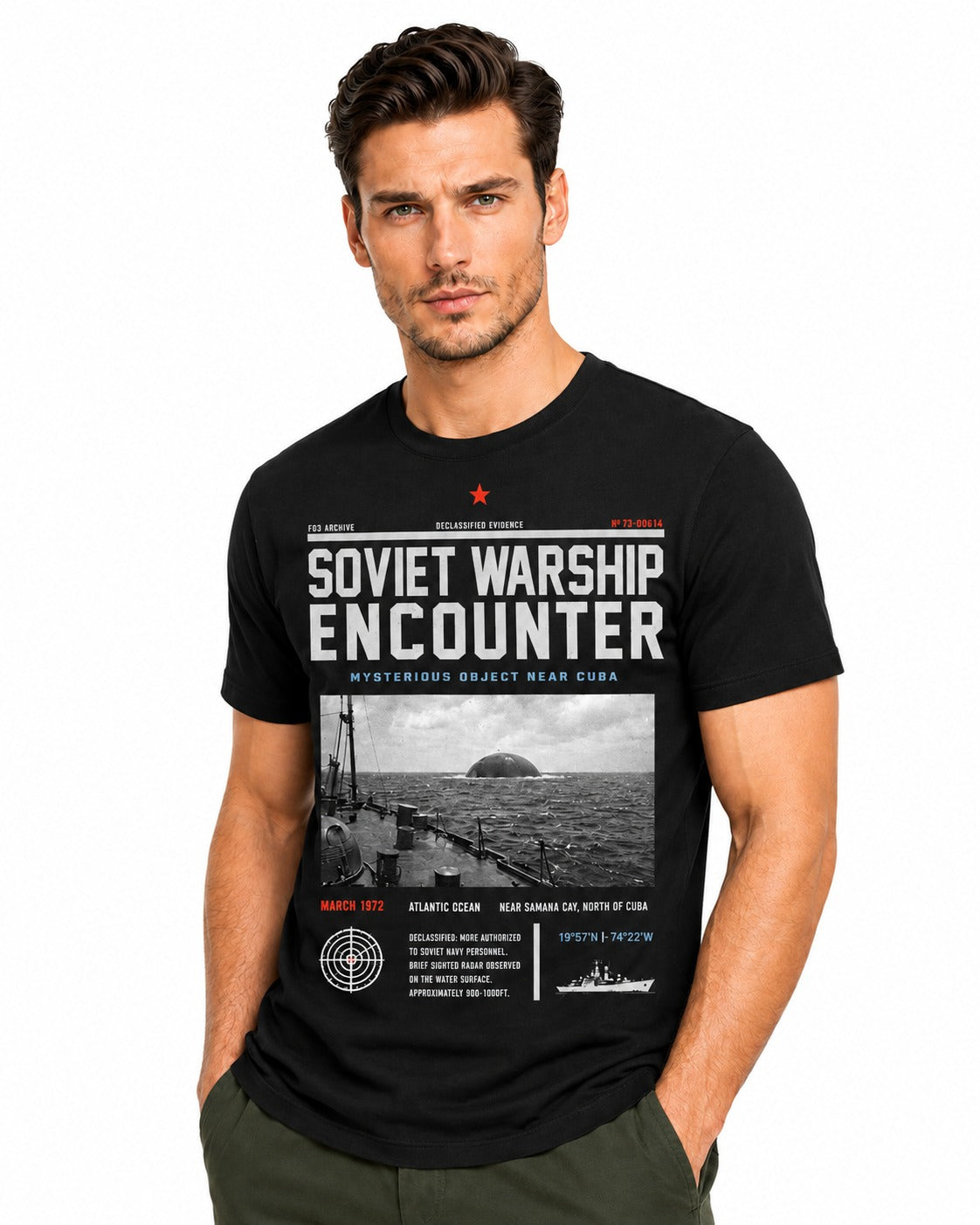 Soviet Warship Encounter